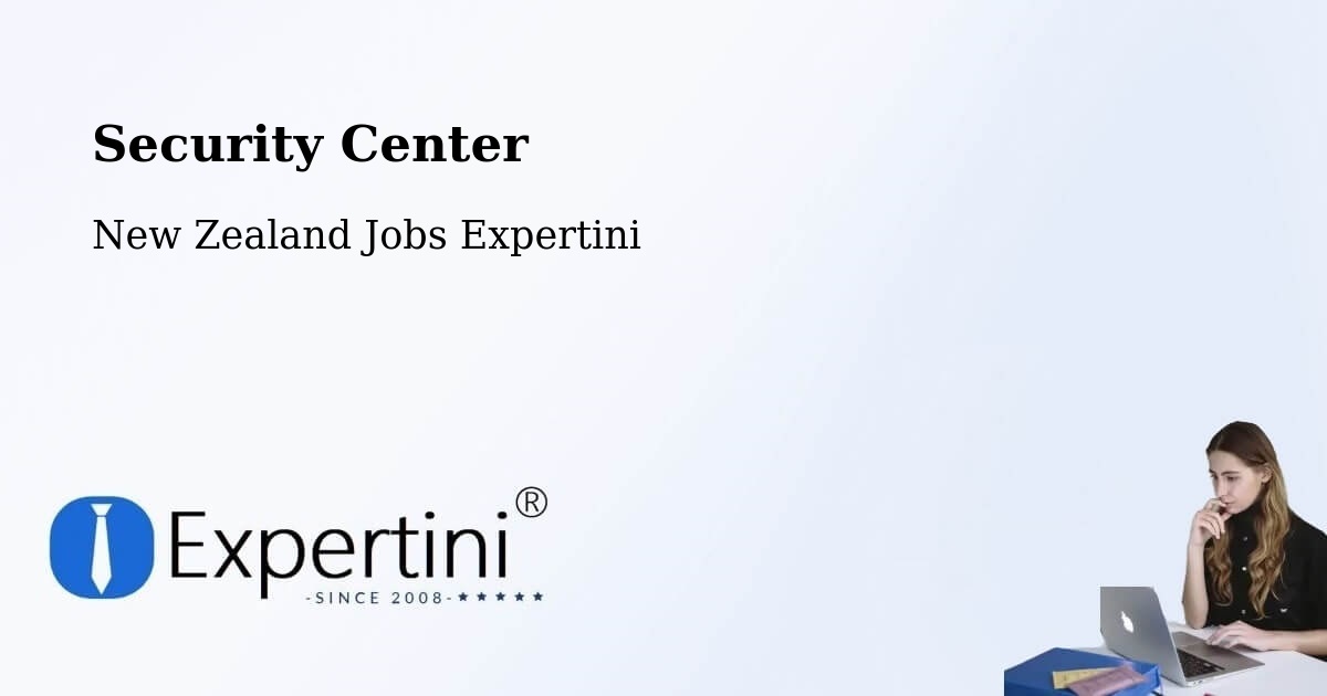 Security Center - New Zealand Jobs Expertini